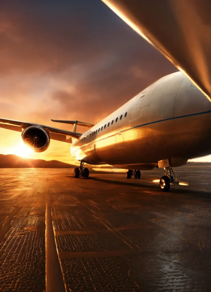onboarding airplane